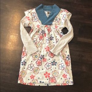 Tea Collection Long Sleeve Floral Dress